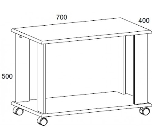 Журнальный столик Оливия L