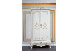 Шкаф 2-х дверный Шанель (крем)