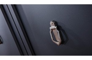 Одностворчатый шкаф витрина для посуды в гостиную Алегро ALEG-12