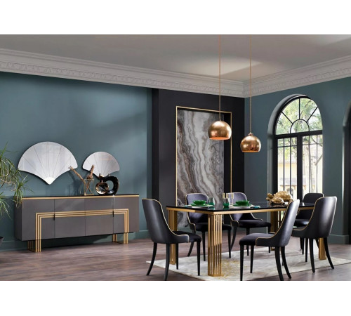 Обеденный стул для гостиной Карлино (Carlino) CARL-16A-02 (2шт)