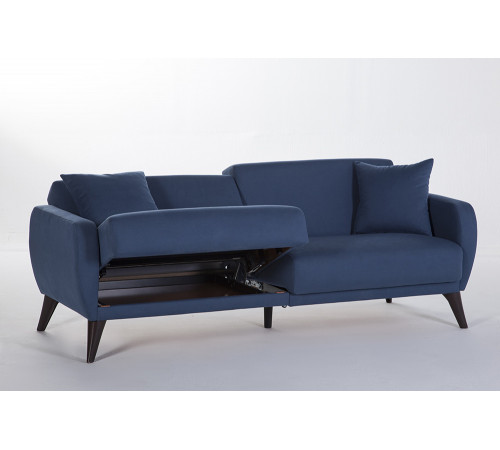 Трехместный Диван-кровать Flexy Флекси (синий)