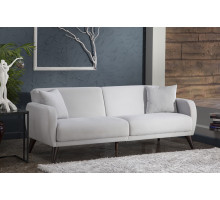 Трехместный Диван-кровать Flexy Флекси (светло-серый)