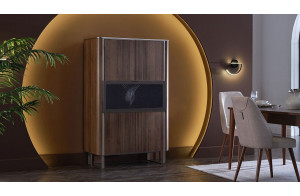 Витрина двухдверная Миранте (Mirante) MINT-13