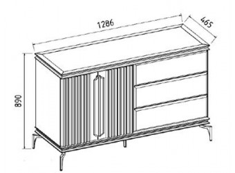 Туалетный столик Монтего MONT-23