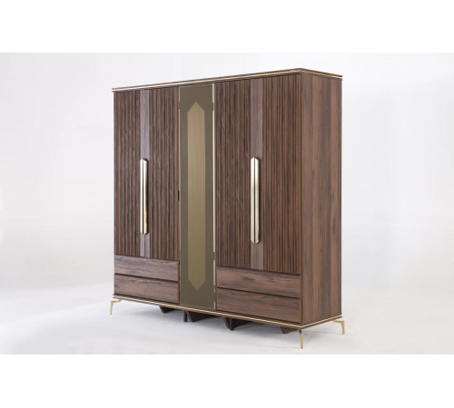 Пятистворчатый шкаф Монтего MONT-33