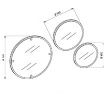 Зеркало для Буфет Палвин PALV-11