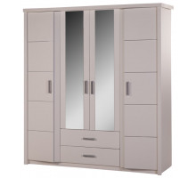 Четырехстворчатый шкаф Мира MIRA-20 белый