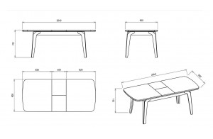Раскладной стол Валеско (Valesco) VALS-14