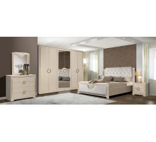 Спальный гарнитур Бодрум (белый,серый,капучино)
