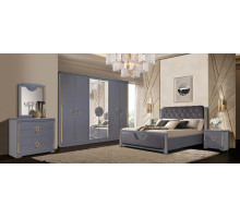 Спальный гарнитур Бодрум (белый,серый,капучино)