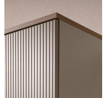 Четырехстворчатый шкаф для одежды Мадрид (Кашемир эмаль)