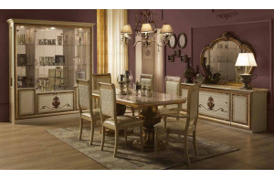 Комод Анита (бежевый глянец)