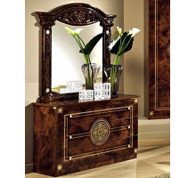 Комод с зеркалом Рома (орех)