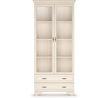 Витрина Сиена 2-х дверная (Бодега Белый)