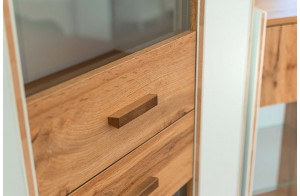 Шкаф для одежды трехстворчатый Сканди МН-036-33