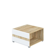 Модульная мебель для гостиной Леонардо белый полуглянец композиция 2