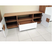 Тумба под телевизор Леонардо МН-026-02 белая