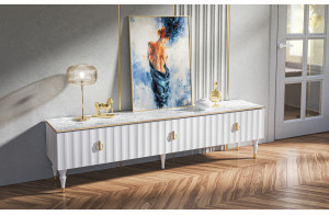 Гостиная Лоренсо белая