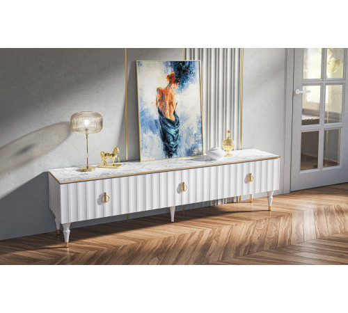 Гостиная Лоренсо белая