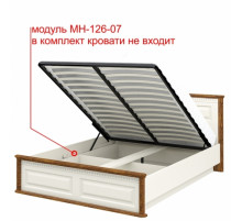 Двуспальная кровать Марсель с подъемным механизмом МН-126-01