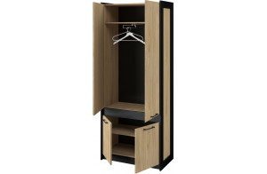 Шкаф для одежды в гостиную Стенли (Прованс) МН-037-05