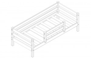 Детская кровать Соня Вариант-4