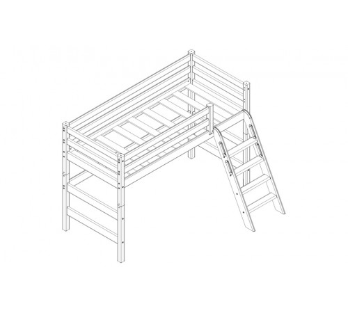 Детская кровать-чердак Соня Вариант-6