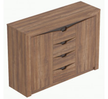 Комод для белья с четырьмя ящиками Соренто Дуб Стирлинг