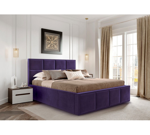 Двуспальная кровать Октавия (вариант 3)