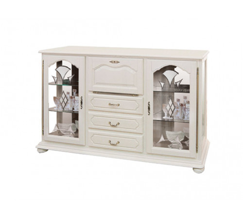 Тумба Давиль ММ-126-34 (белая эмаль)