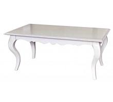 Стол журнальный Оскар ММ-210-20 (белая эмаль)