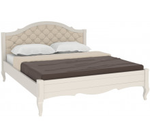 Двуспальная кровать Авиньон MUR-111-01/1 с каретной стяжкой