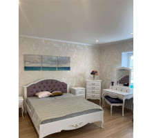 Односпальная кровать Флоренция MUR-112-01/1 с каретной стяжкой