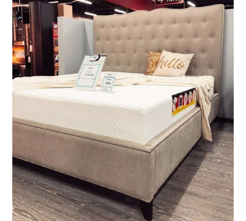 Двуспальная кровать Амаль MUR-IK-AMAL с мягкой спинкой