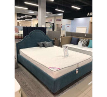 Двуспальная кровать Сандрин MUR-IK-SANDR с мягкой спинкой