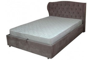 Двуспальная кровать Вольтер MUR-IK-VOLTER с мягкой спинкой