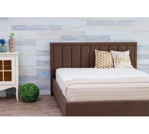 Односпальная кровать Лайм MUR-IK-LIME с мягкой спинкой