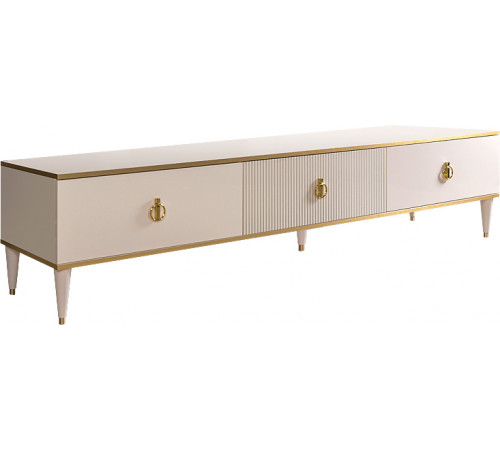 Тумба под телевизор 3D ящик Rimini Solo РМТ-4 (s) (слоновая кость)