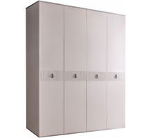 Четырехстворчатый шкаф для одежды Rimini Solo РМШ2/4 (s) (слоновая кость)