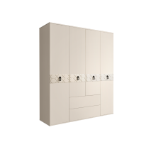 Четырехстворчатый шкаф для одежды с ящиками Богемия Фарфале (Bogemia Farfalle) БМШ2/41 (Fа)