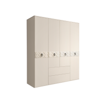 Четырехстворчатый шкаф для одежды с ящиками Богемия Фарфале (Bogemia Farfalle) БМШ2/41 (Fа)