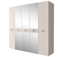 Пятистворчатый шкаф для одежды с зеркалом Богемия Филлини (Bogemia-Fillini) БМШ1/5 (Fi)