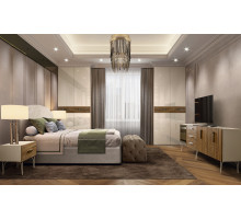 Четырехстворчатый шкаф для одежды Богемия Вуд (Bogemia Wood) БМШ2/4 (Wo)