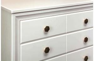 Комод для белья Афины 362 кремовый белый