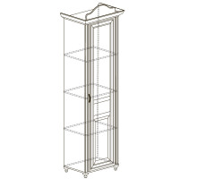 Шкаф пенал Алиса 552