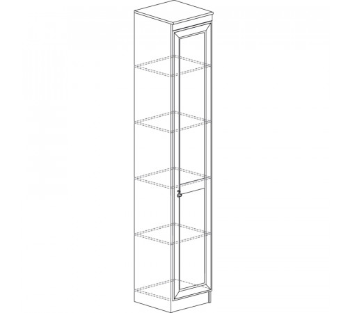 Шкаф для одежды Инна 616 светлый